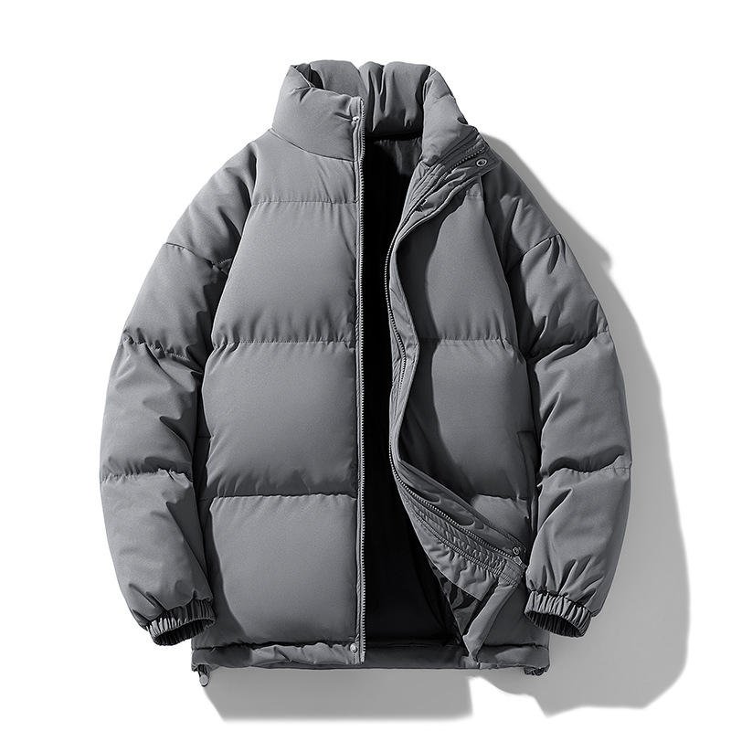 grey bubble jacket