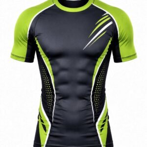 Performance compression shirt for sports and training