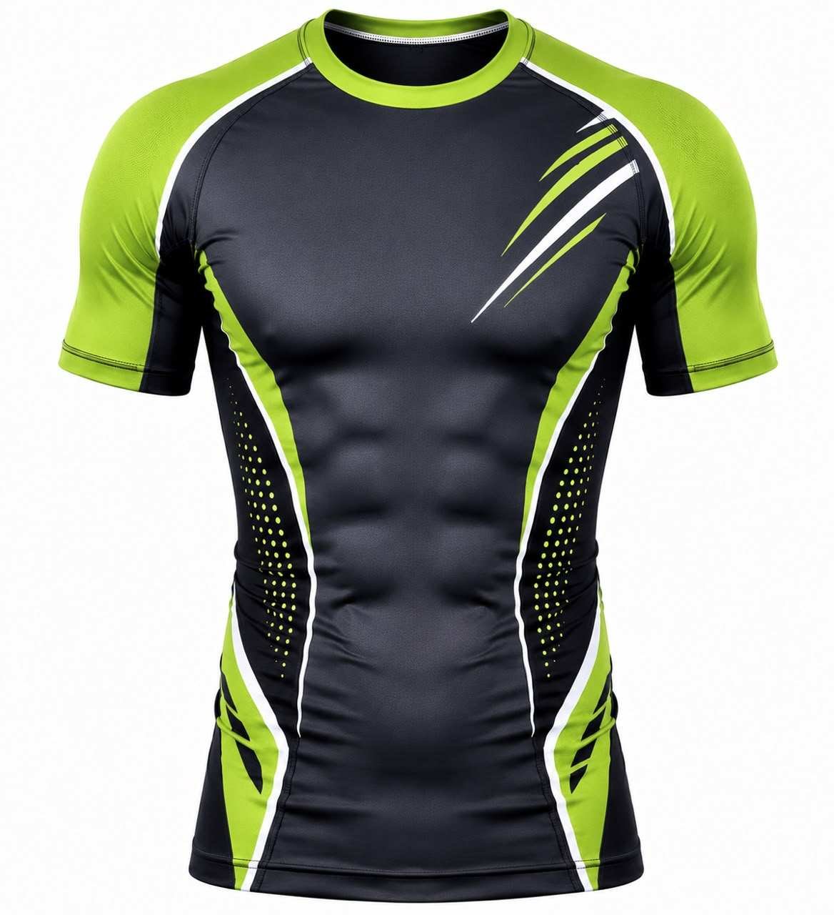Performance compression shirt for sports and training
