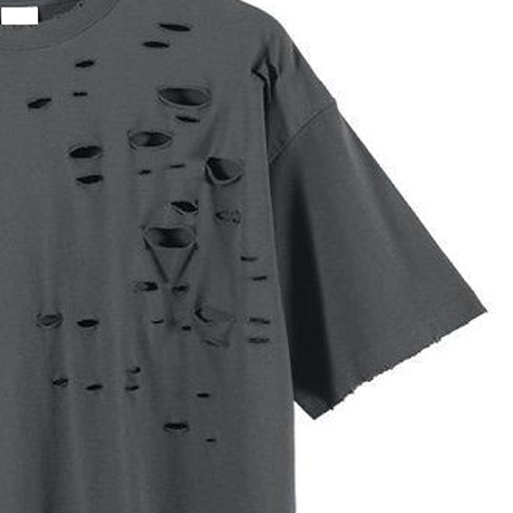Greyish Black Men's Fashion Cut T-Shirt - Image 5