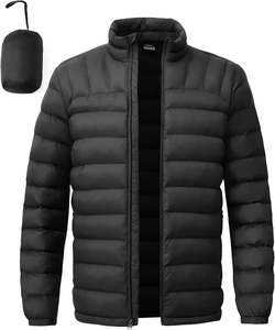 Men's Premium Black Bubble Jacket - Image 2