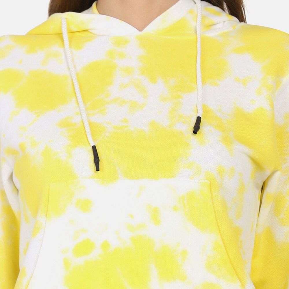 Women’s Yellow & White Contrast Tracksuit - Image 5