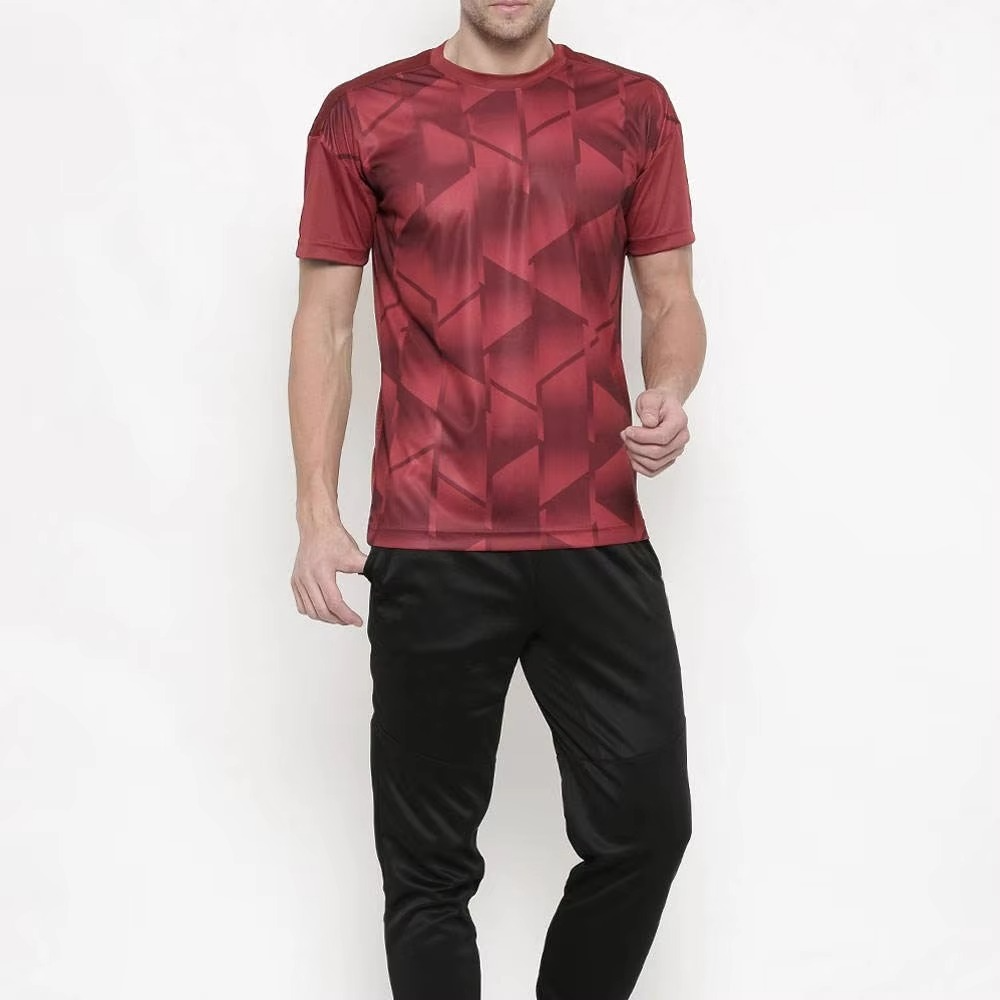 Men's Premium Red Sublimation T-Shirt - Image 2