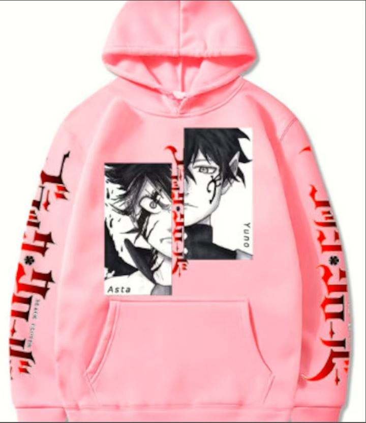 Full face camouflage zip hoodie with anime-inspired streetwear design