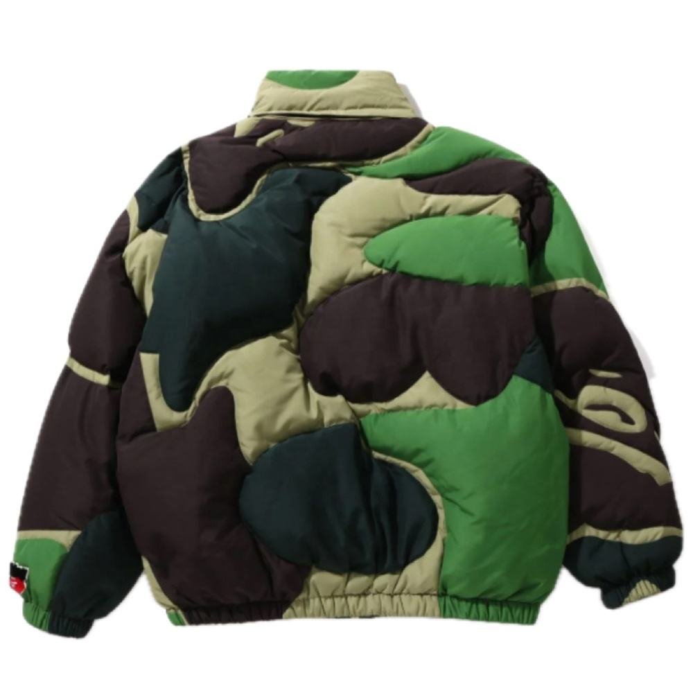 Custom unisex bubble puffer jacket with cotton filling for winter wear