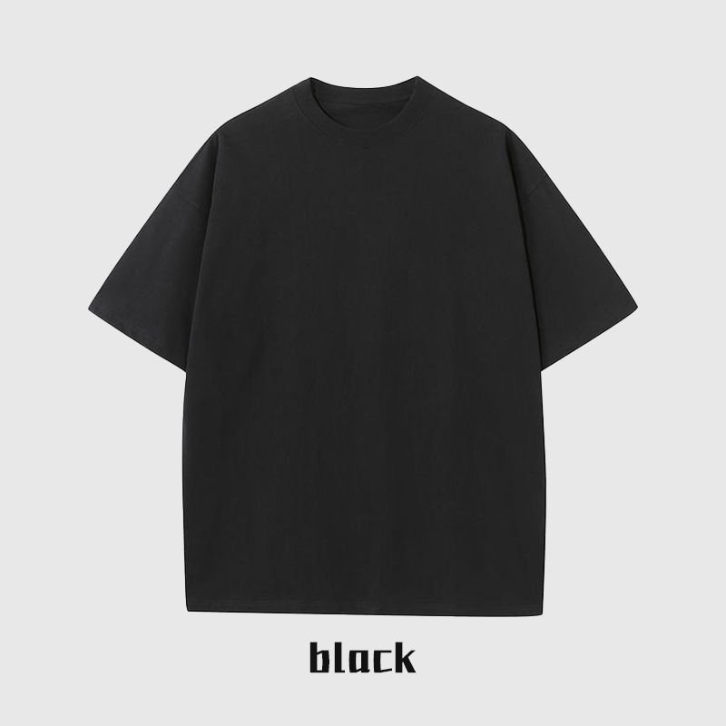 Men's custom 100% cotton T-shirt with classic O-neck and short sleeves