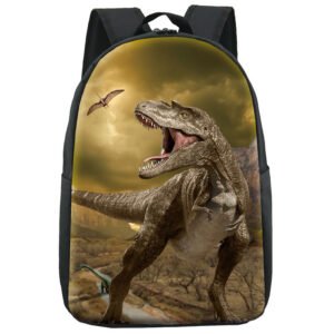 Custom kids school backpack with adjustable shoulder straps