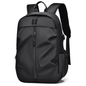 Waterproof laptop travel backpack with spacious storage