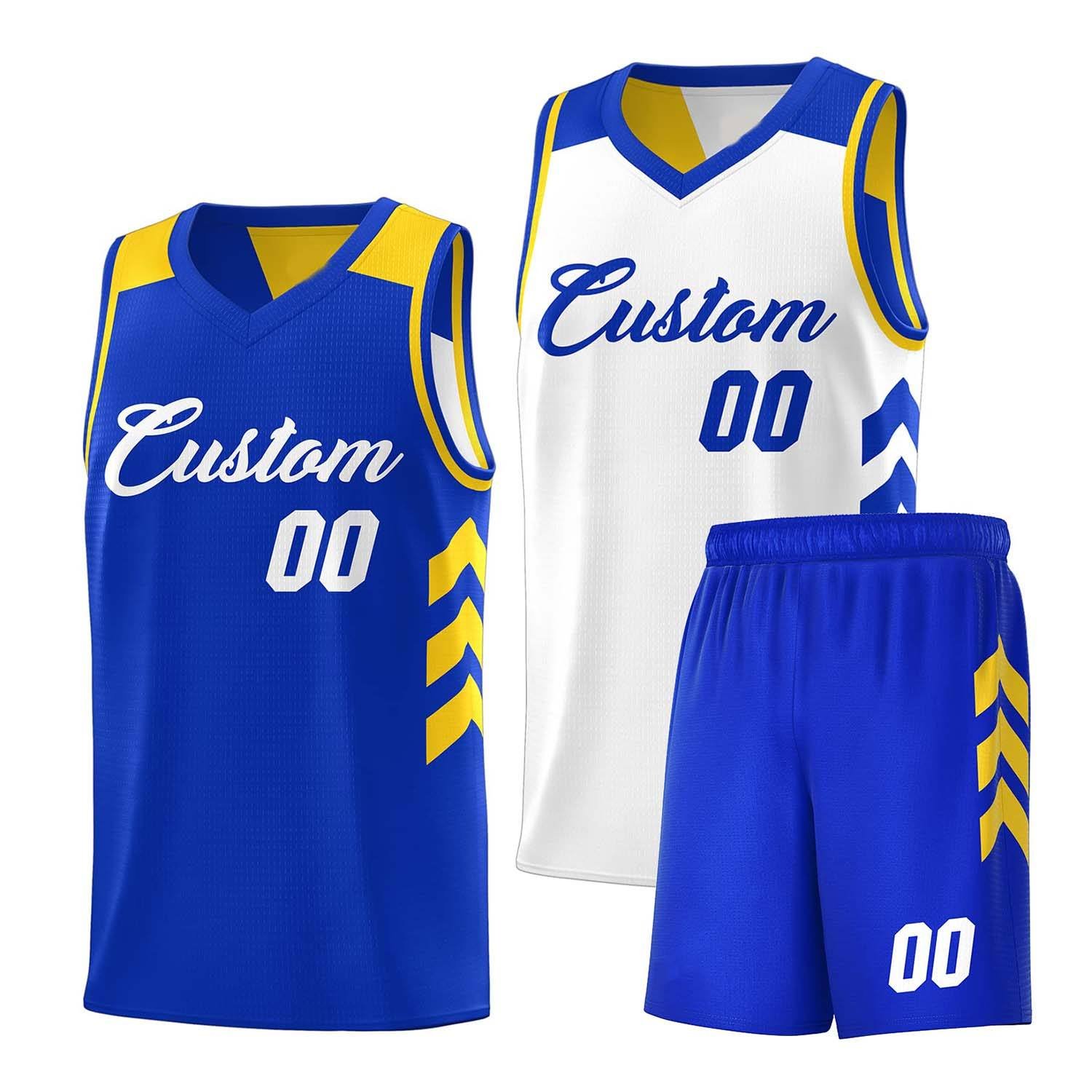 Custom sleeveless basketball uniform with matching shorts