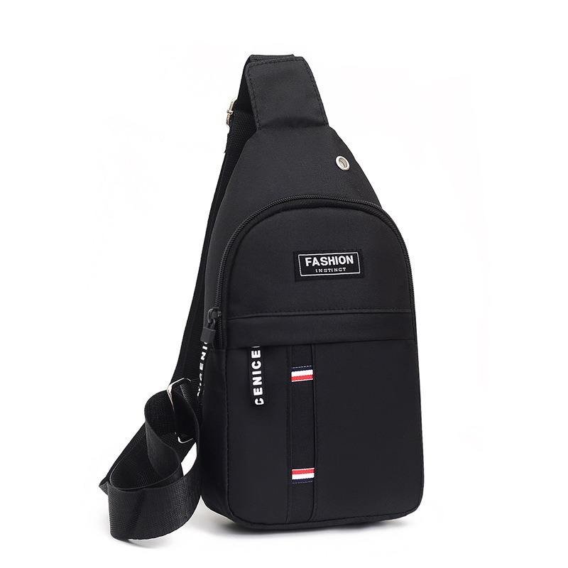 Waterproof men's crossbody bag with adjustable shoulder strap