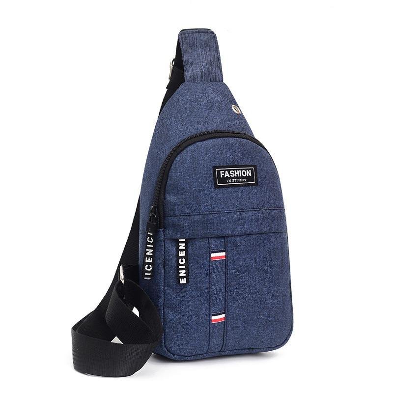 Waterproof men's crossbody bag with adjustable shoulder strap