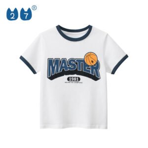 100% cotton unisex printed short sleeve T-shirt